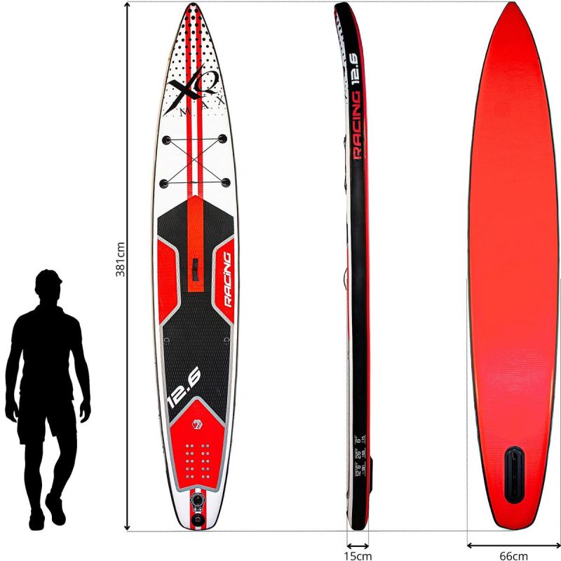 XQMAX Sup Board Set 150kg Inflatable 381cm készlet GSP-7096470