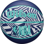 Wilson Nba Drv Plus Dazzle Camo Bskt Indigo Basketball Size kosárlabda