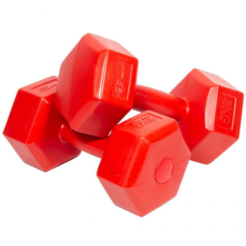 Inny EB FIT composite dumbbell set 2x3kg red 1027036 Kiegészítő