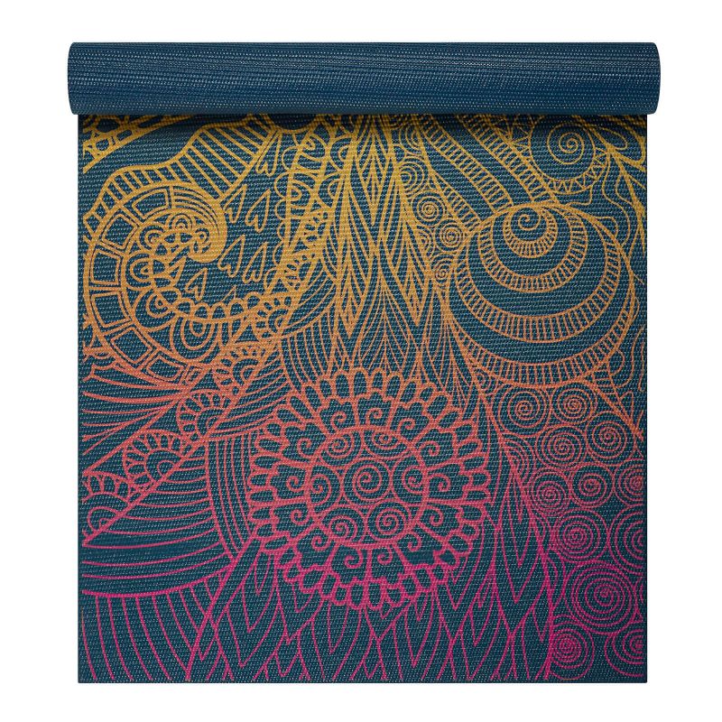 Vivid Zest yoga mat 4 mm színes mats, training equipment