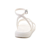 Crocs Miami Ankle Strap Sandal In Chalk