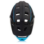 Meteor Hydra M Full-Face Bike Helmet 55-58 cm Black/Blue uniw sisak 17898