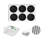 Rockbros repair kit for bicycle inner tubes - translucent fekete sets