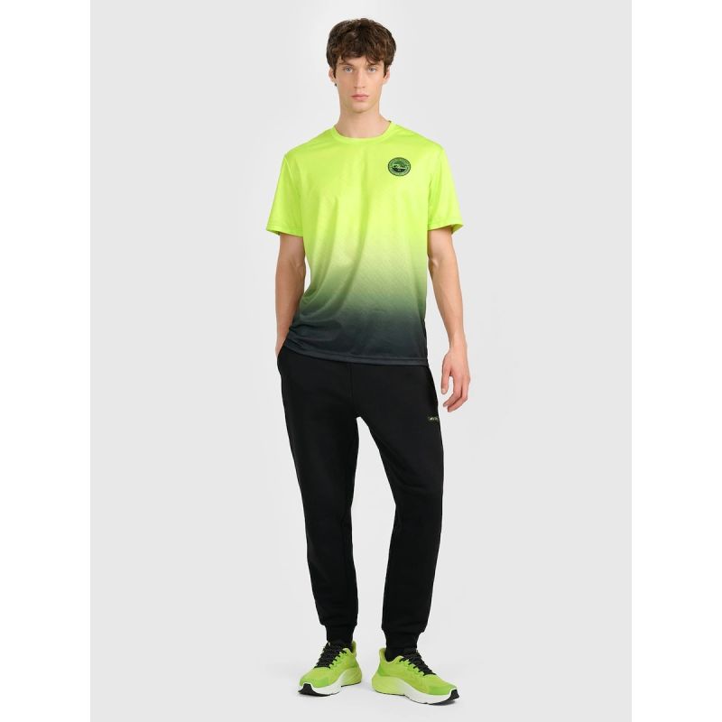 4F Men's quick-drying T-shirt with print x Robert Lewandowski póló RL9SAW25TTSHM3358-45N