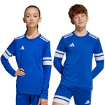 adidas Squadra 25 Long Sleeve Kids T-Shirt Blue JJ0046 Egyéb