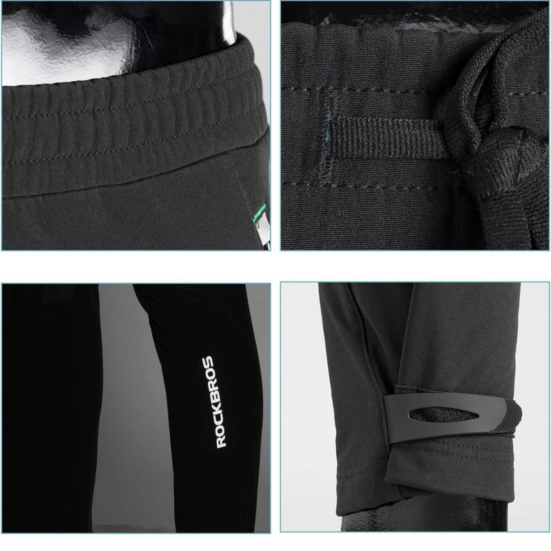 Rockbros Patrol Cycling Windproof Sports Pants Size - Black