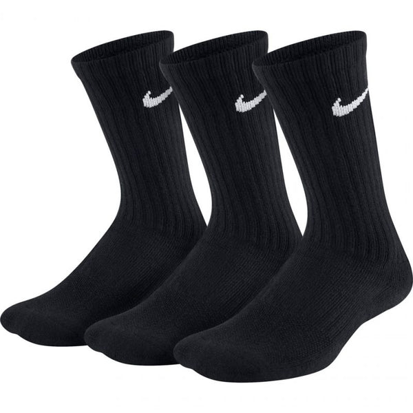 Nike Performance Cushioned Crew 3P JR SX6842-010 socks Zokni