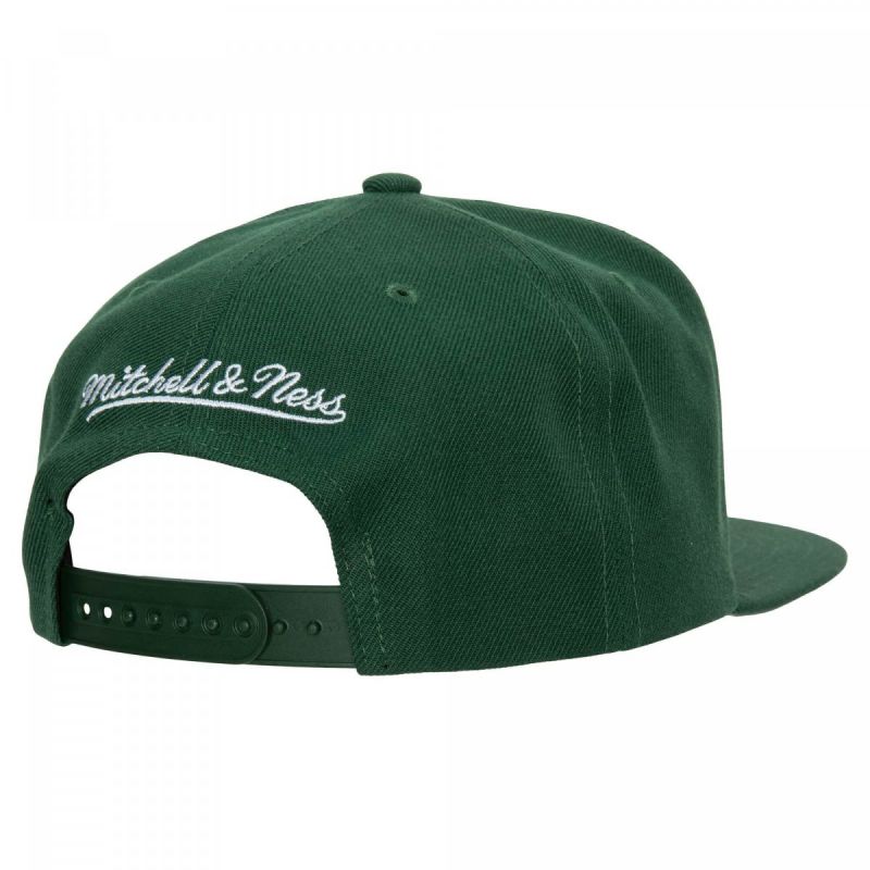 Mitchell & Ness NBA Team Ground 2.0 Snapback Milwaukee Bucks Cap HHSS3256-MBUYYPPPGREN Sapka