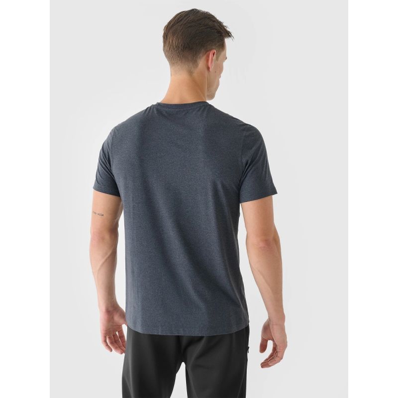Men's quick-drying regular training T-shirt 4F 4FWAW24TFTSM1003-22M póló