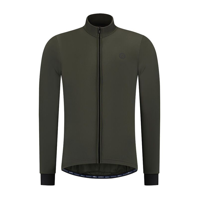 Rogelli SIGNATURE long sleeve t-shirt green 2XL zöld póló