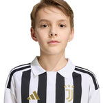 adidas Juventus 26/27 kids' jersey white and black