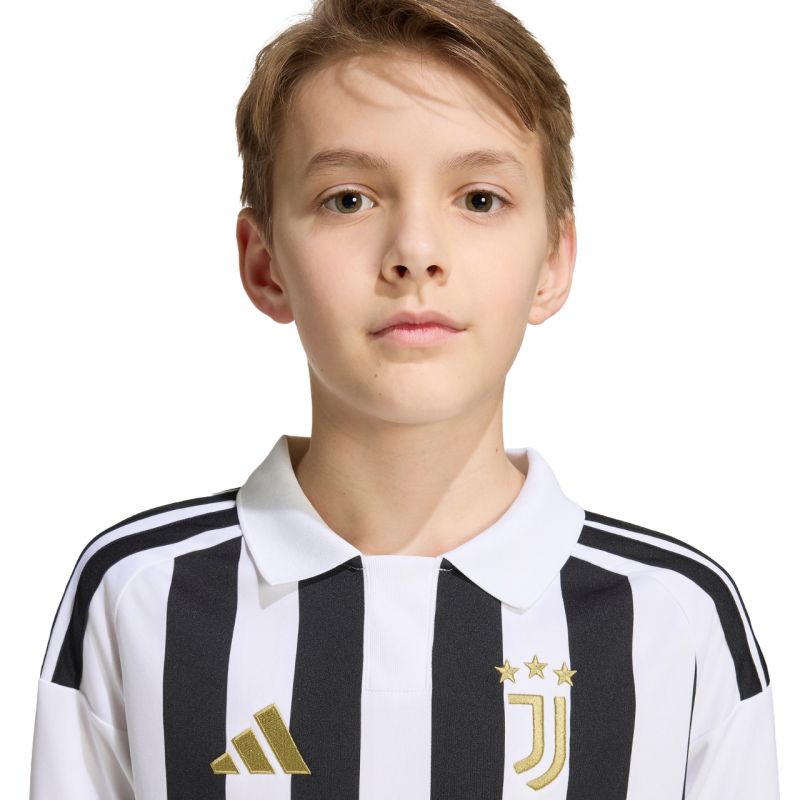 adidas Juventus 26/27 kids' jersey white and black