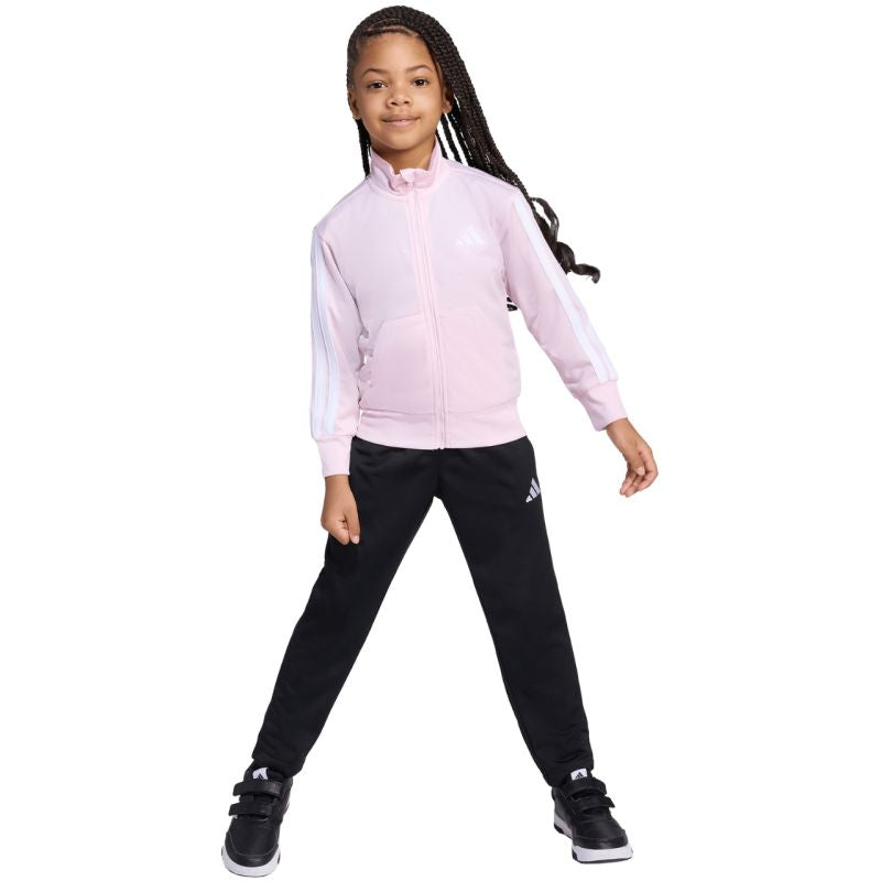 adidas Essentials Climacool Pink and Black Kids Tracksuit JX8771 General