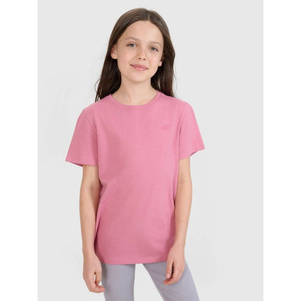 4f Regular plain girls' T-shirt 4FJWSS25TTSHF2177-56S Egyéb