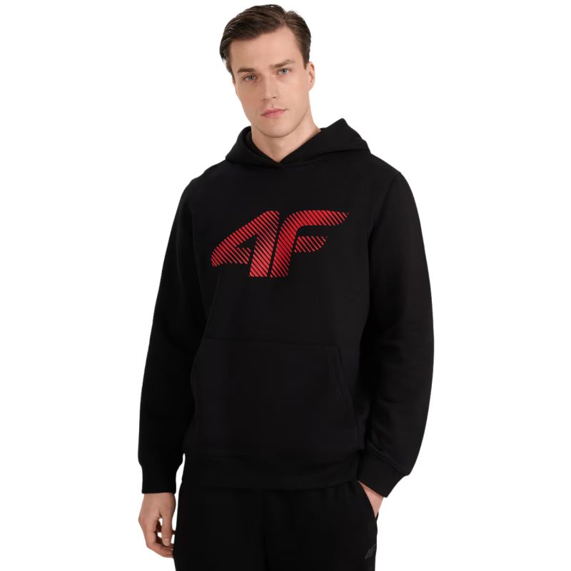 4f Men's sweatshirt M1766 deep black 4FWMM00TSWSM1766 020S General