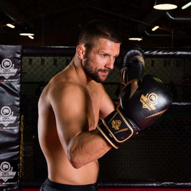 DBX Bushido 10oz Boxing Gloves - Aureos - Valor Series kesztyű