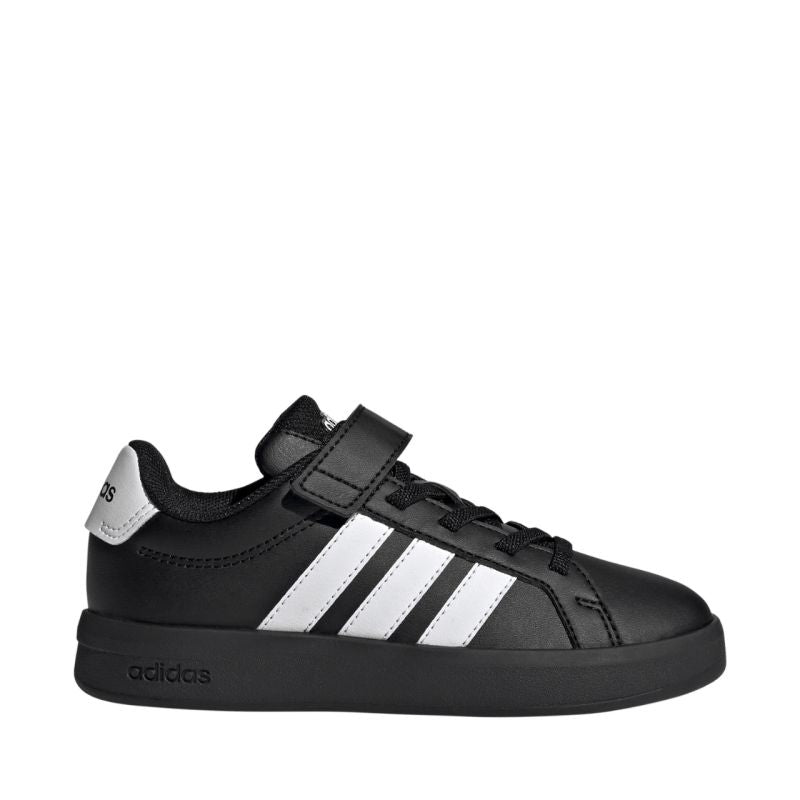 Adidas Grand Court 3.0 Kids Black and White KJ4369 fehér utcai cipő