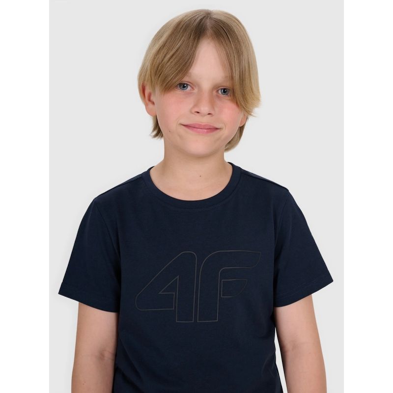 4F Boy's regular printed T-shirt póló 4FJRMM00TTSHM3255-31S
