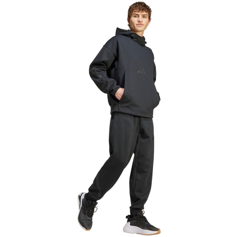 adidas Men's ZNE Hoodie Black JE7537 Ruházat