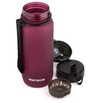 Meteor bottle 650 ml burgundy uniw water bottles, training equipment