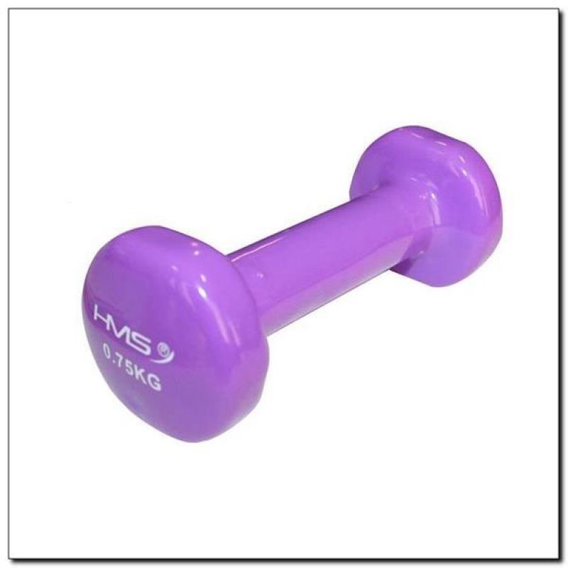 HMS 17023 Vinyl-Coated Cast Iron Weight 0.75 Kg fejpánt 17-47-001