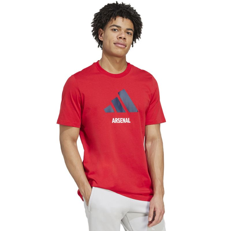 adidas Polo Shirt Arsenal London FC 24/25 Session Graphic Tee JM9415 Ruházat