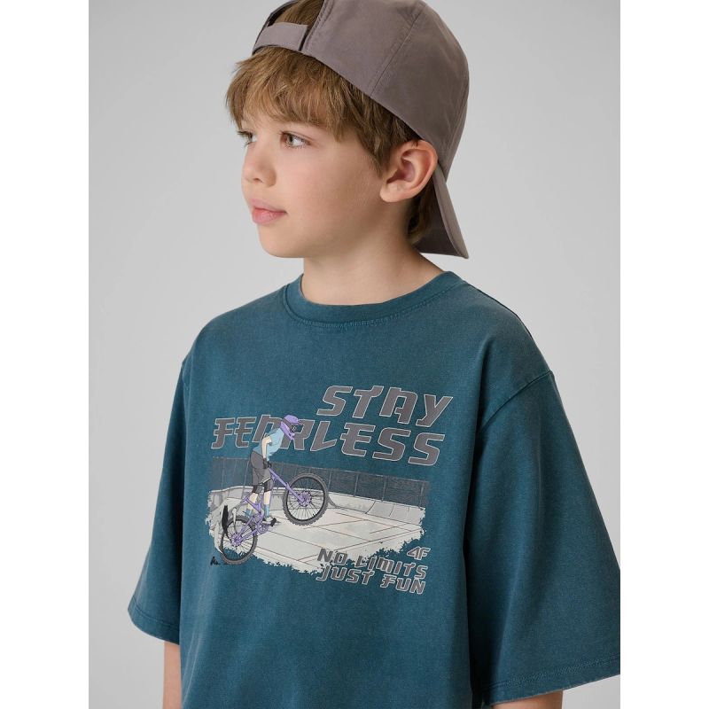 4F Boy's cotton T-shirt 158/164 ruházat 4FJRSS26TTSHM4279-46S