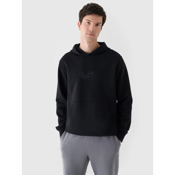 4f Men's sweatshirt with hood, open, 4FRAW24TSWSM1816-20S General