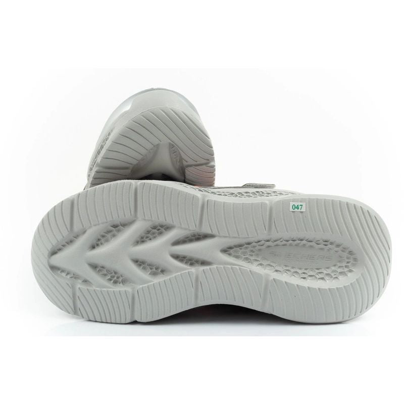 Skechers Glow Strider LED Children's Sports for Boys Silver szürke utcai cipő