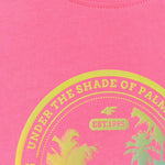 4F Women's T-shirt F2718 fuchsia 55S póló 4FWSS26TTSHF271855S