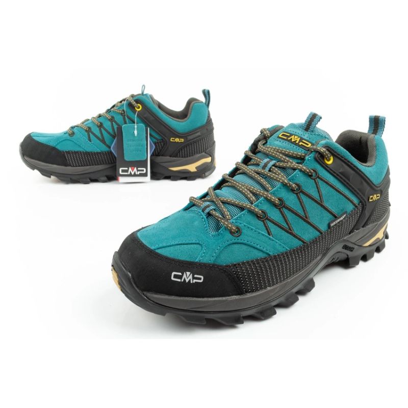 CMP Rigel men's trekking sports shoes, waterproof, durable, blue kék cipő