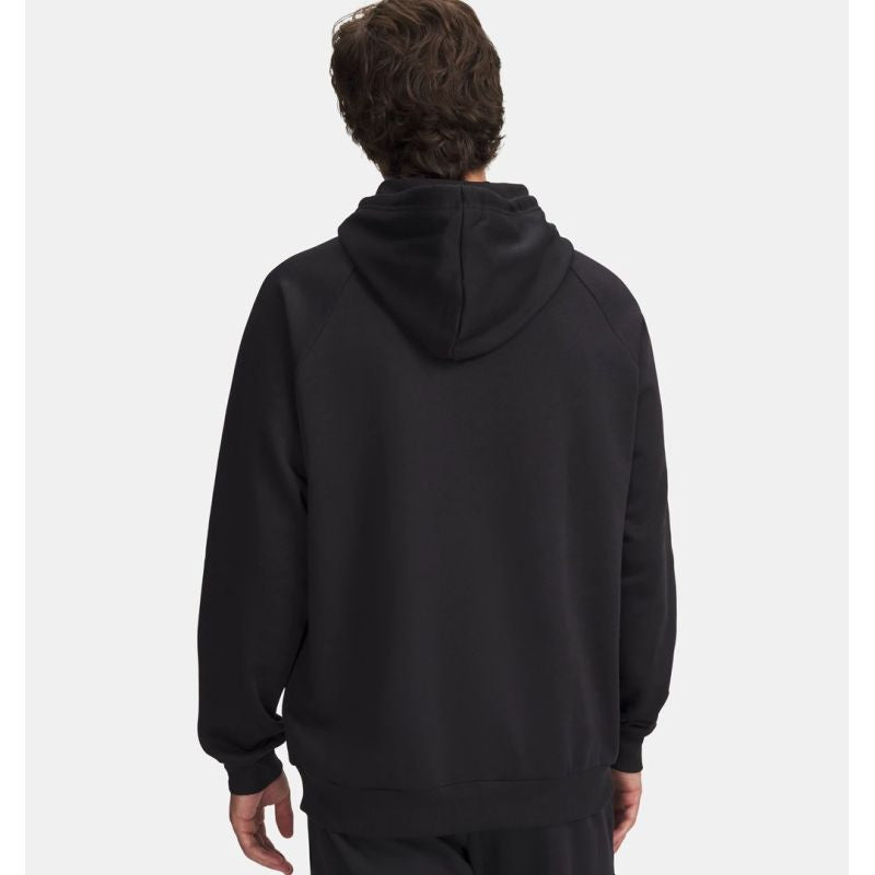 Under Armour Rival Fleece Logo Hoodie – black/white fekete kapucnis pulóver 596024