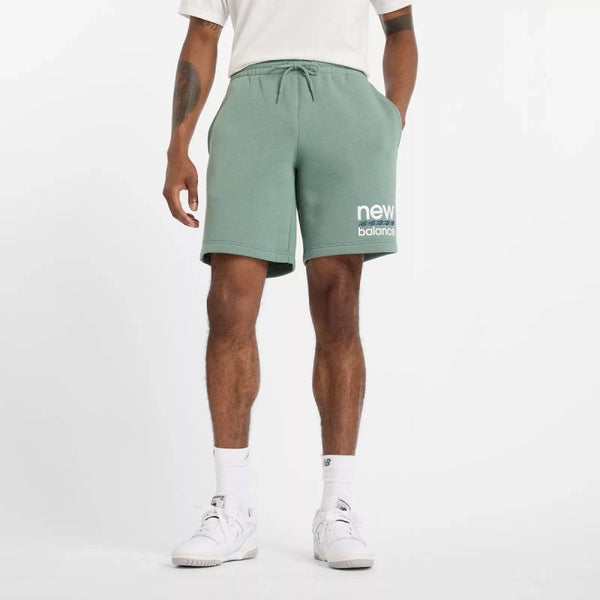 New Balance Sport Graphic Fleece Short M MS51940DKJ nadrág