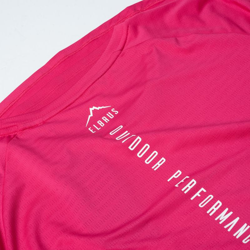 Elbrus Jari T-shirt W rózsaszín póló