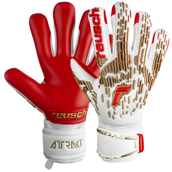 Reusch Attrakt Freegel Silver M 5370235 1011 goalkeeper gloves Kesztyű