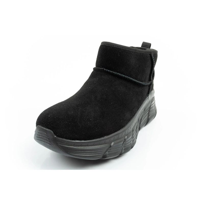 Skechers women's winter boots, insulated leather ankle boots Cipő