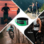 Rockbros reflective tape 49210008001 - green zielony socks tapes