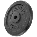 Enero Black Cast Iron Load 15 Kg Fit ø26.5 fekete weight, strength training equipment, training equipment