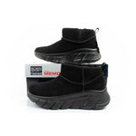 Skechers women's winter boots, insulated leather ankle boots Cipő