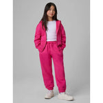 Girls' loose sweatshirt with hood 4F 4FJRSS26TSWSF2715-54S 158/164 sweatshirts