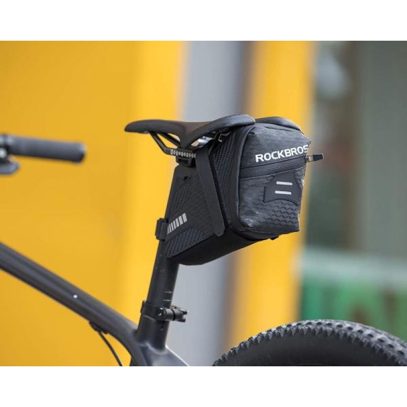 Rockbros saddle 1.5l, black fekete táska