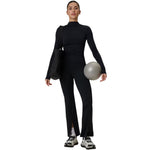 Women's leggings 4F FNK F405 deep black 20S
