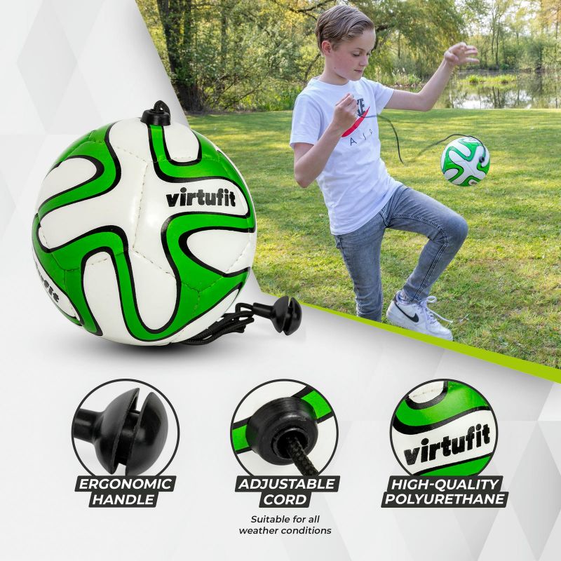 Virtufit Football Trainer - Ball With Rope General