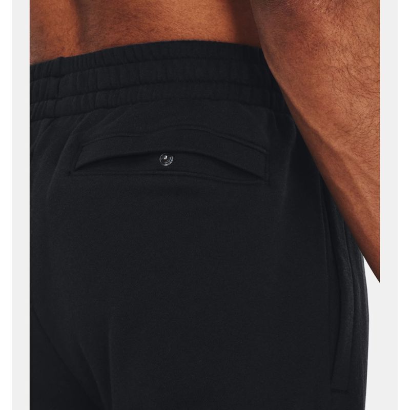 Under Armour Men’s Rival Fleece Joggers, Black, 1379774 001, fekete férfi nadrág 143582M