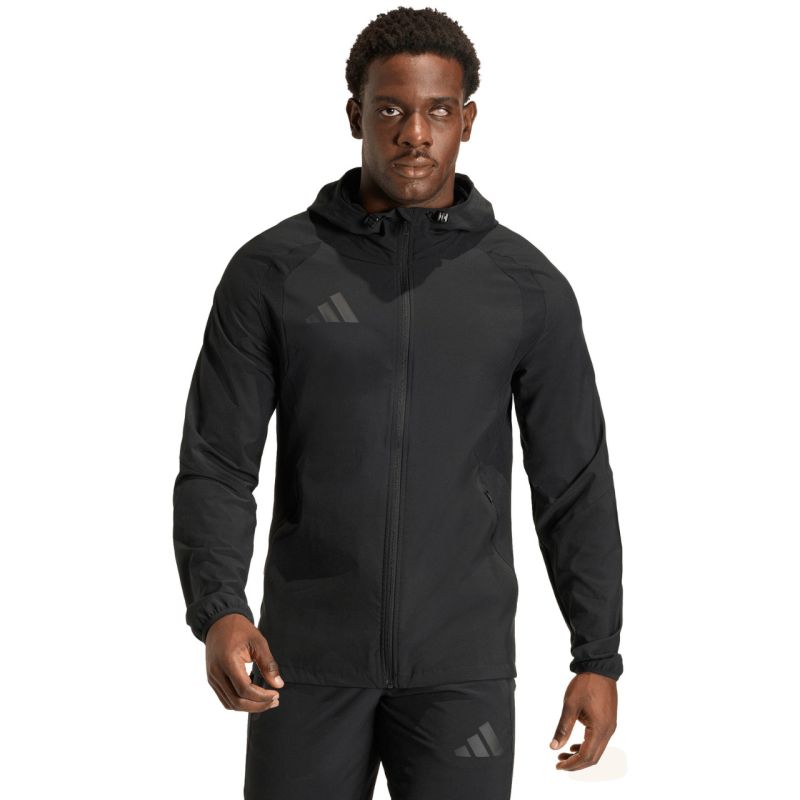 Men's adidas Tiro 26 Travel Windbreaker JM5539 fekete kabát