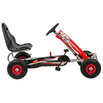Enero 14 Red Pedal Car Go Kart piros toys