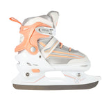 NILS Extreme NH18190 2in1 roller skates, white and pink, size L (39-43), with replaceable HOCKEY blade rózsaszín utcai cipő