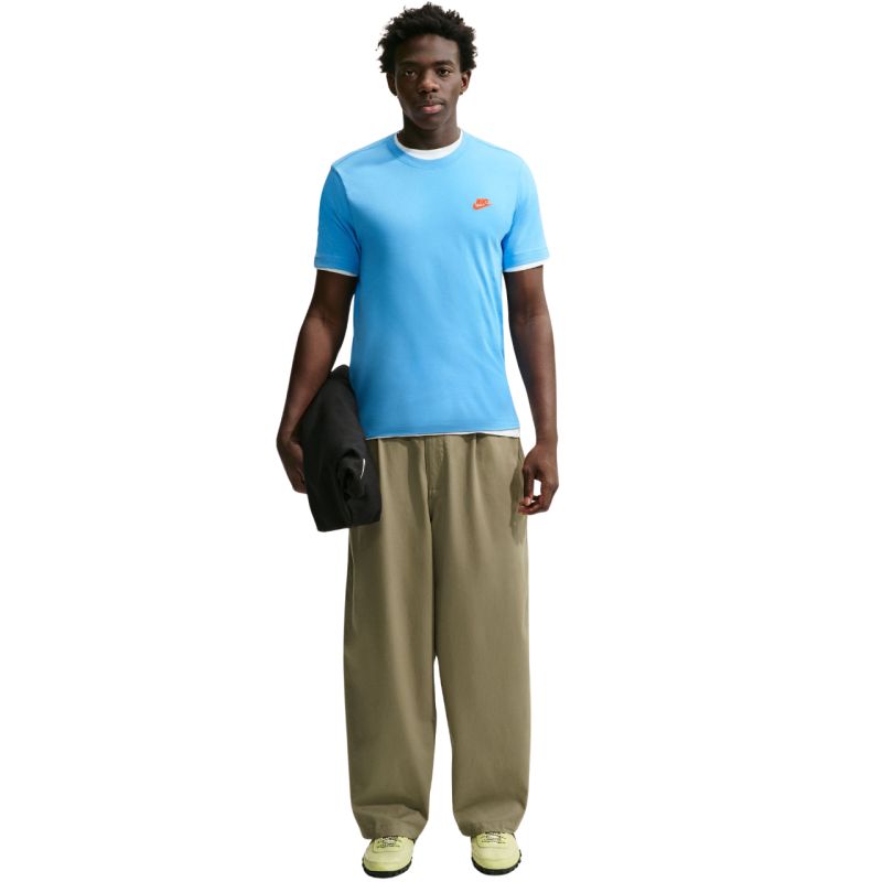 Nike Club Tee Men's Light kék póló AR4997497