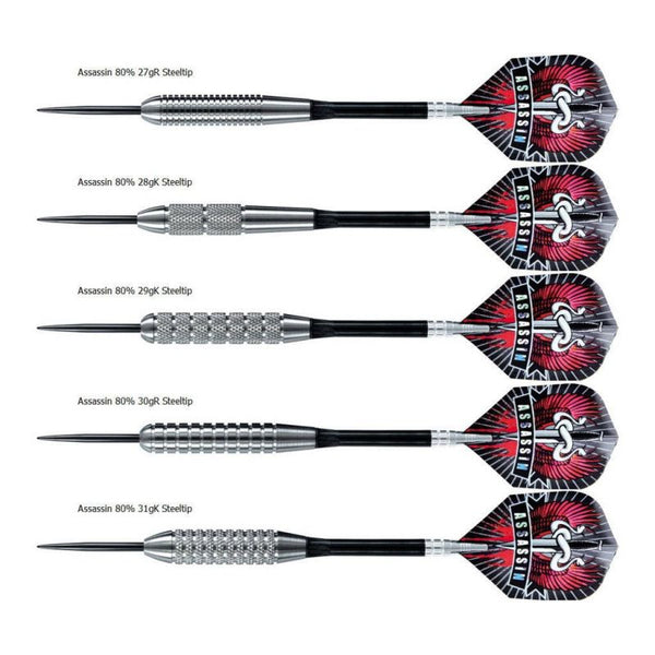 Harrows ASSASSIN HEAVY Steeltip Darts General
