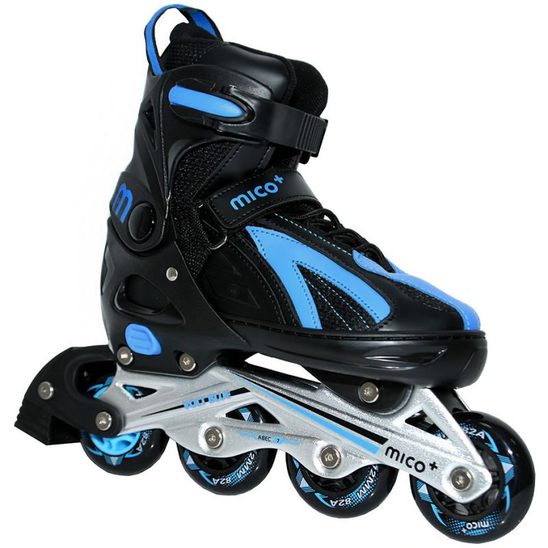 Inny Mico Volt Blue roller skates black and blue fekete korcsolya PW-126B-9